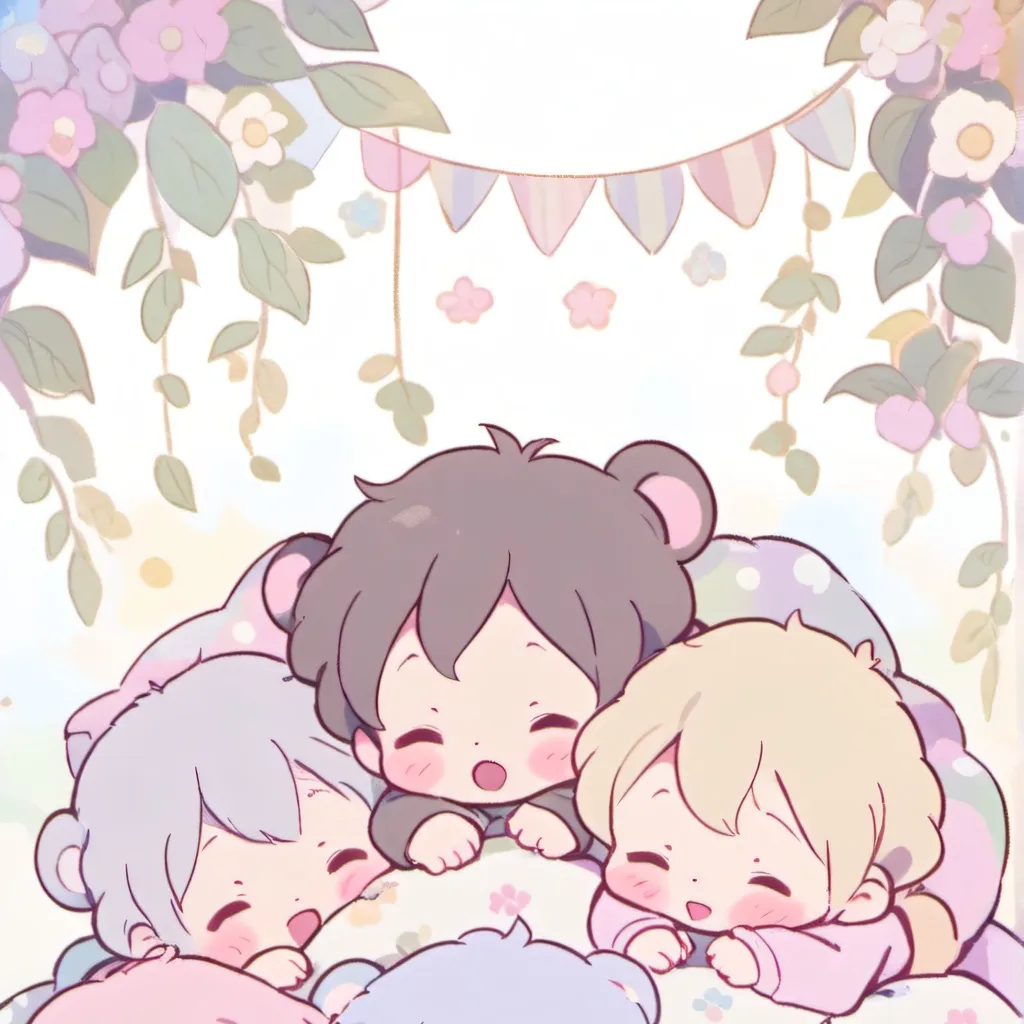 chat with ai character: 6 bebes fluffys
