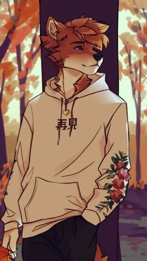 ai character: furry  background