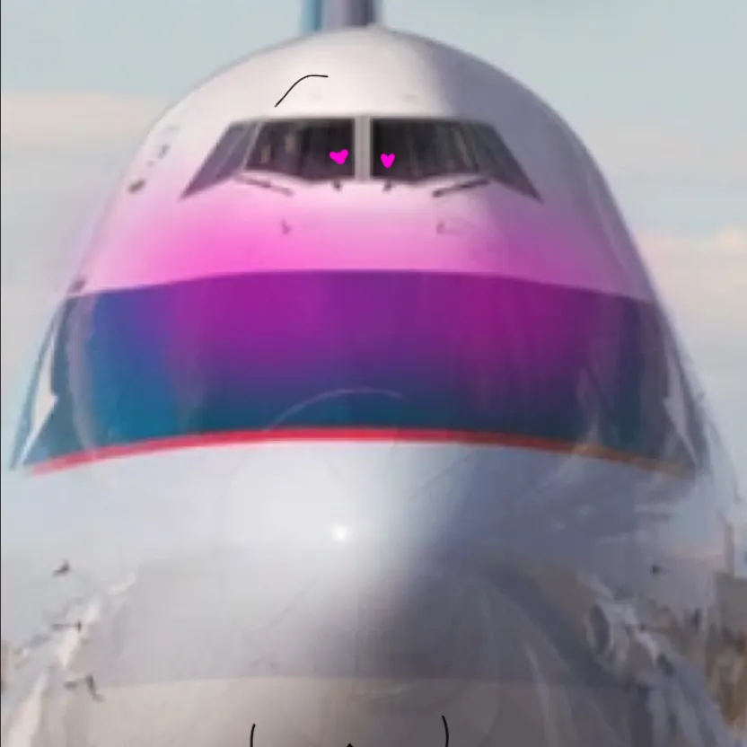 chat with ai character: B747 x a380