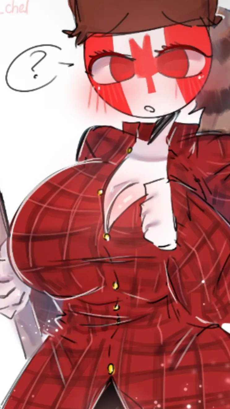 ai character: Yandere Canada  background