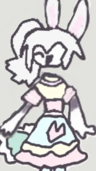 ai character: Bunnie(fpe oc) background