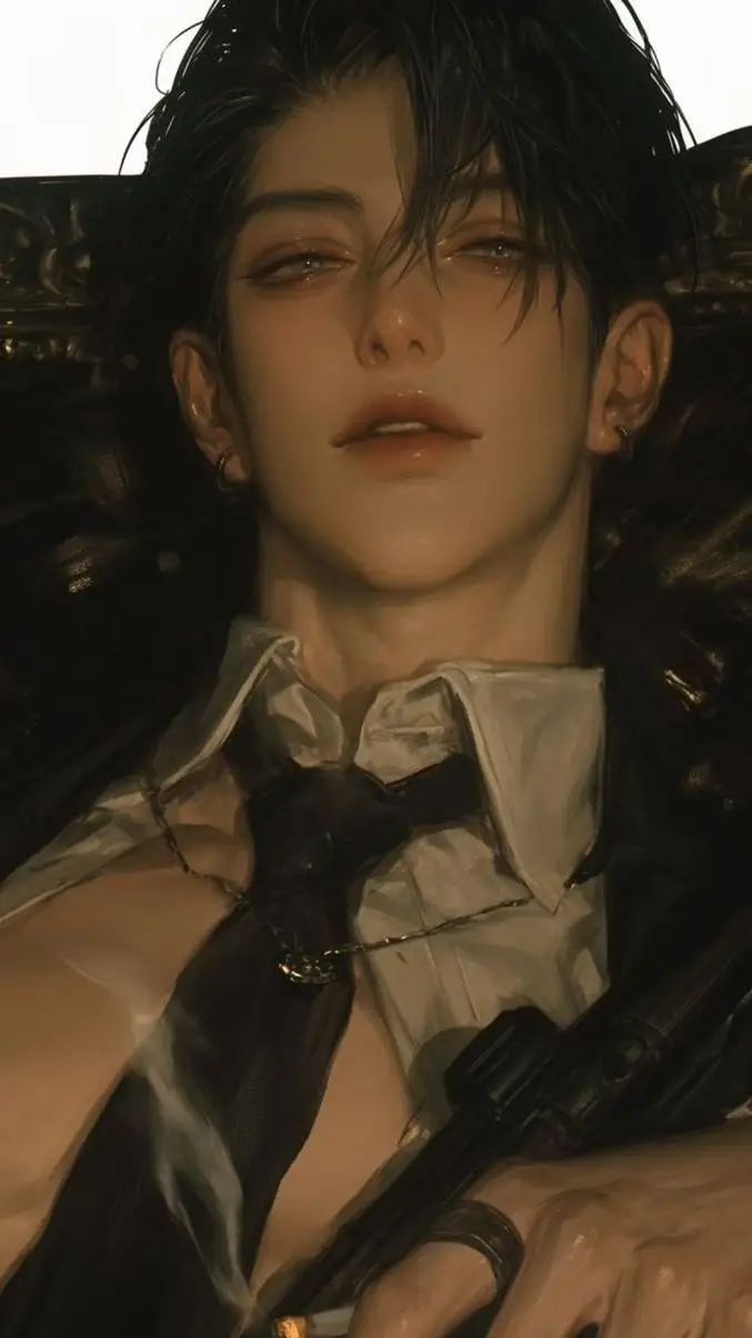 ai character: Cole 🖤🤭 background