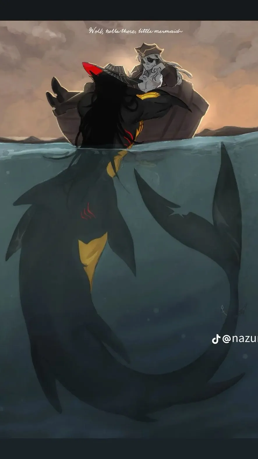 ai character: Pirate Au Forsaken background