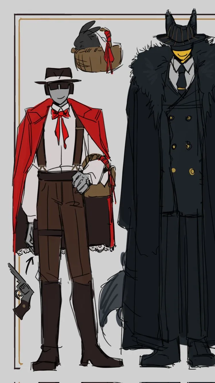 ai character: Chance - LRRH background