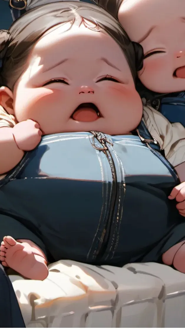 ai character: Fat babies 👶  background
