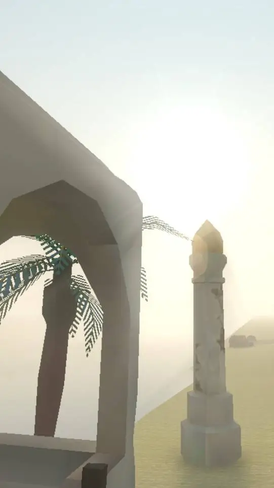 ai character: Abandoned Desert background