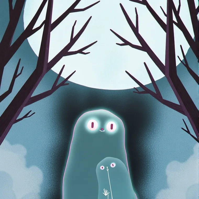 chat with ai character: famille de fantome