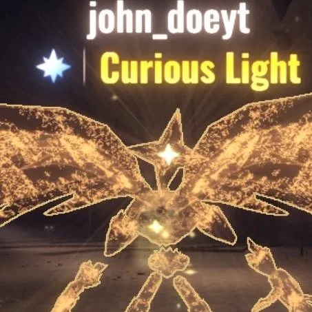 chat with ai character: curious light