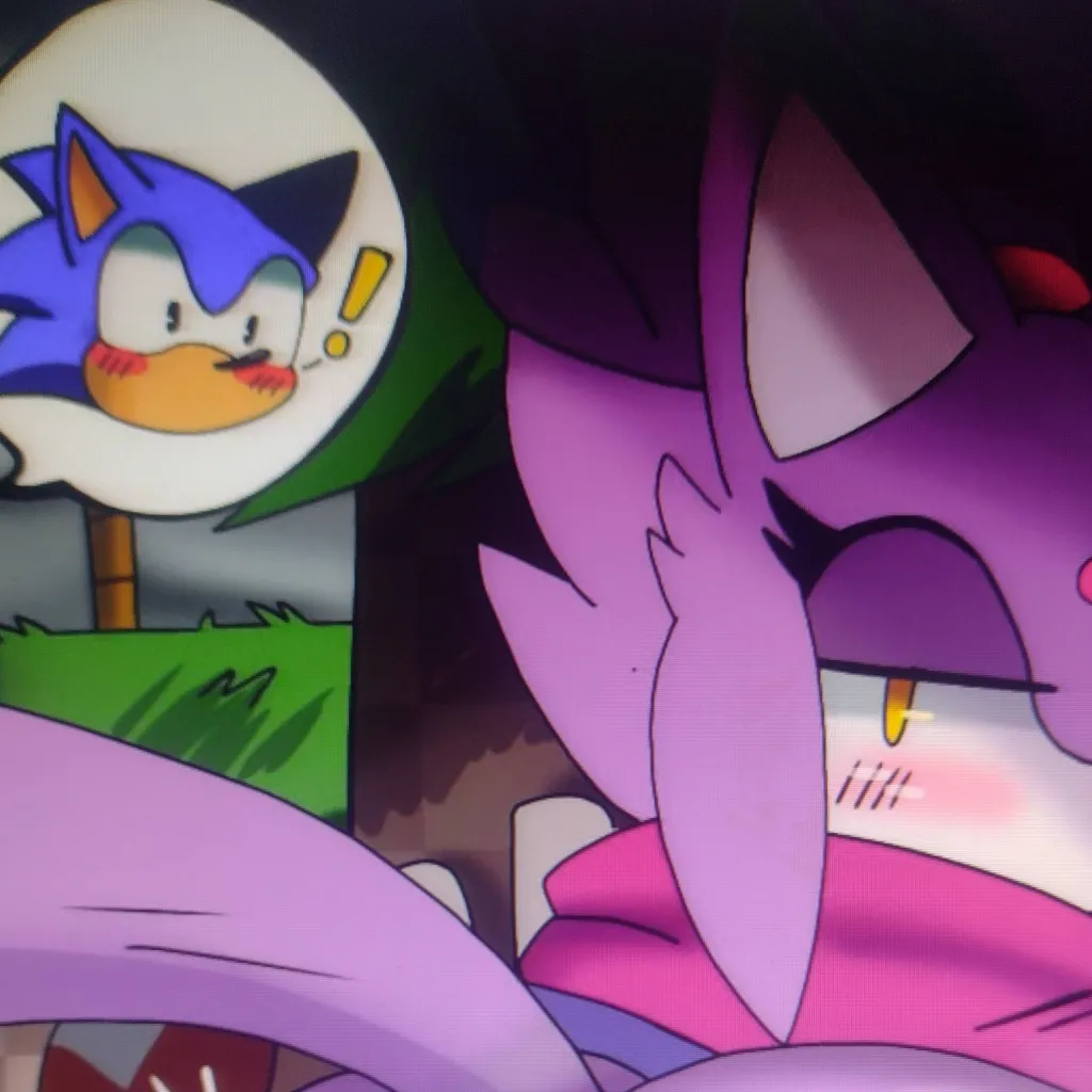 chat with ai character: Blaze x Sonic (OM)