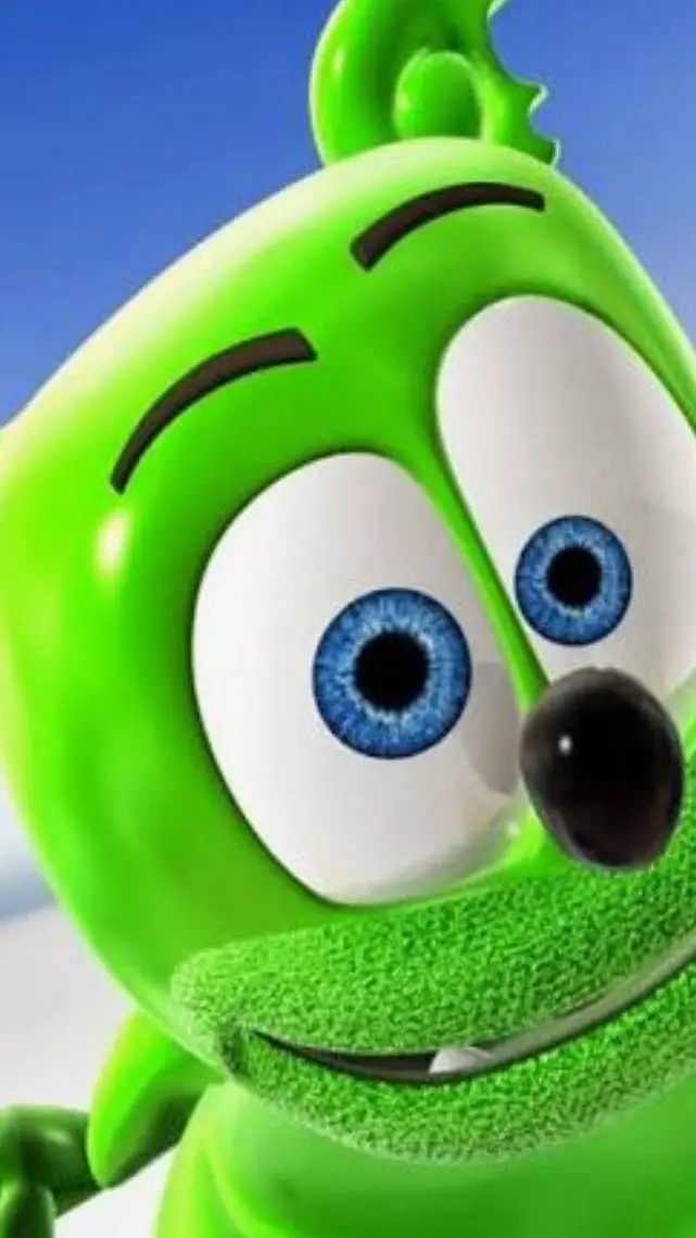 ai character: Gummibär background