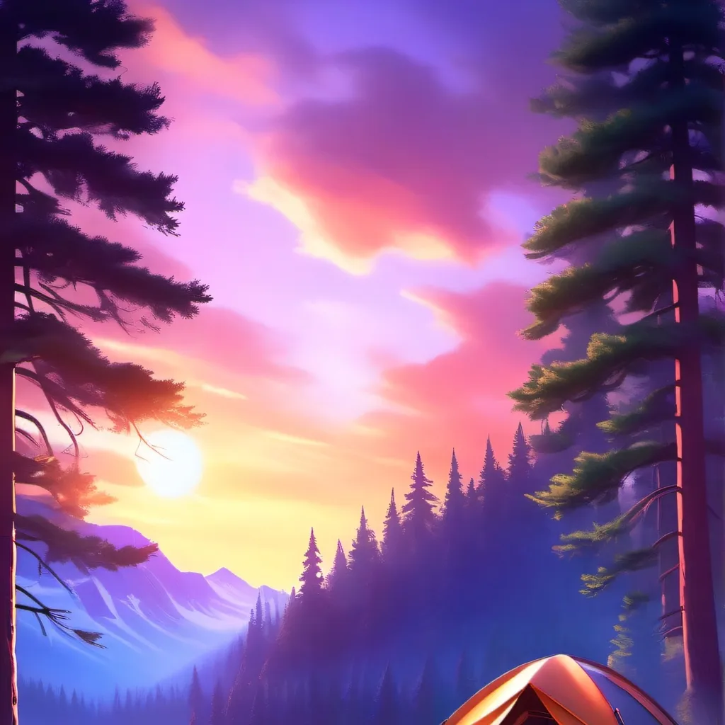 chat with ai character: hh camping