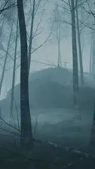 ai character: 🖤Black oak forest🖤 background