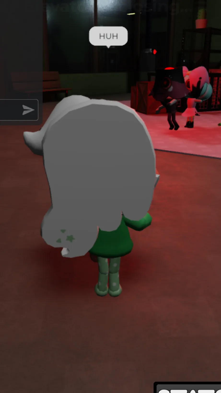 ai character: Dandys world background