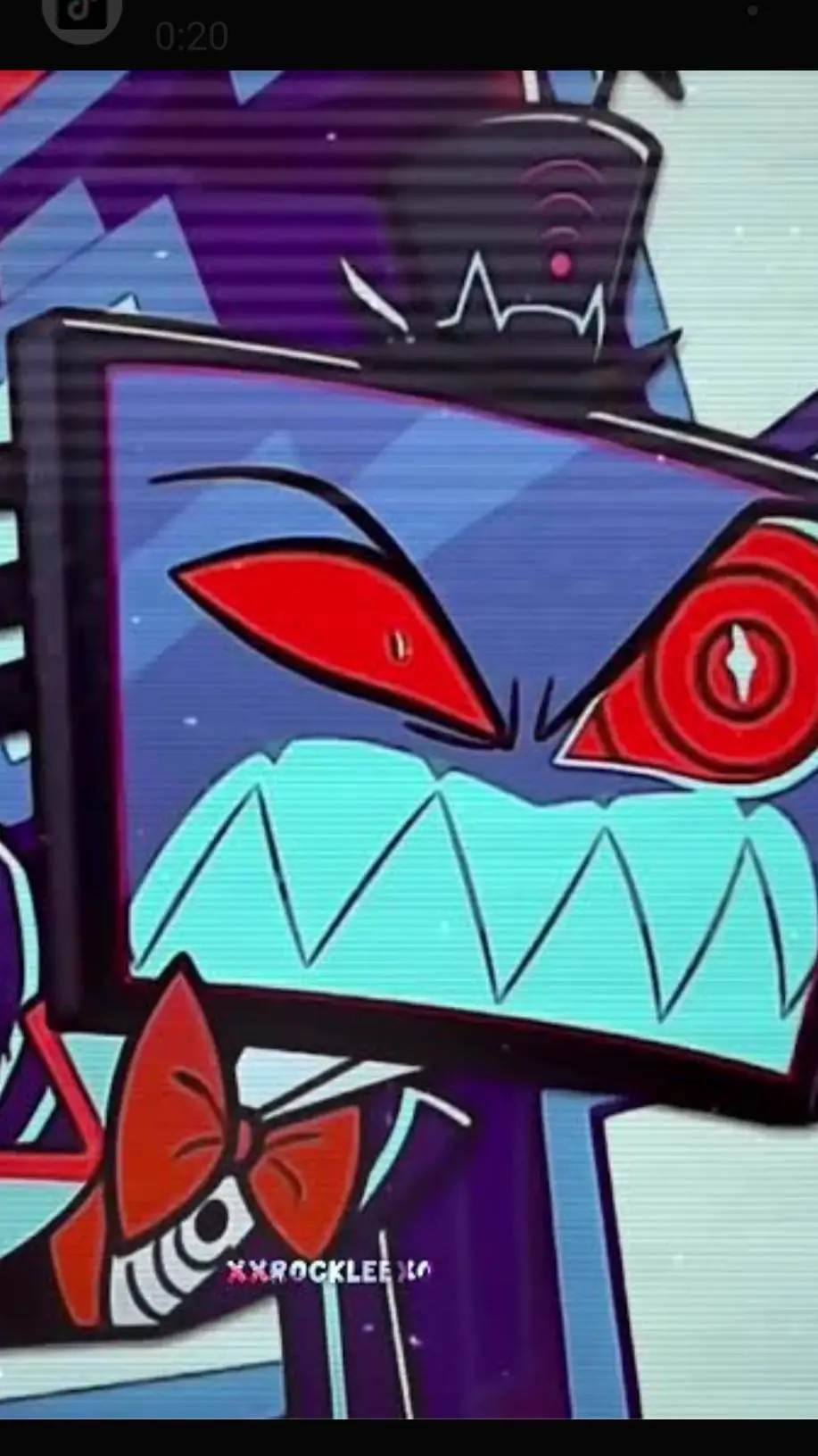 ai character: ᴠᴏxʏ background