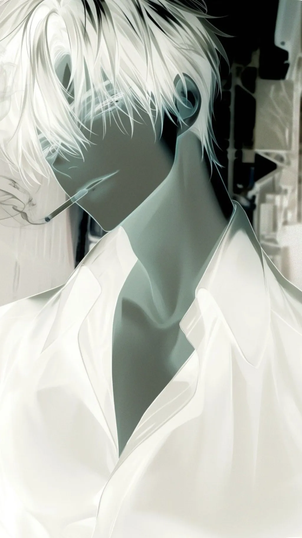 ai character: Andrew <3  background
