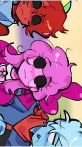 ai character: bluu c00l pr3tty background