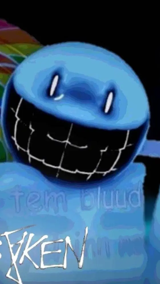 ai character: bluudud  background