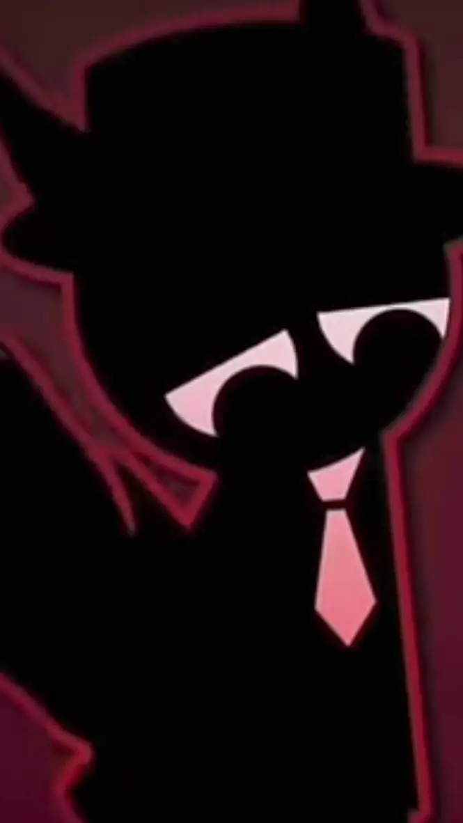 ai character: Mr. black  background