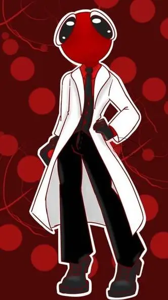 ai character: ♥️mr. red ♥️ background