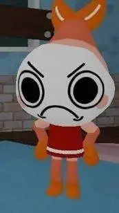 ai character: shrimpo background