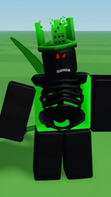 ai character: 1x1x1x1x 💚🖤 background