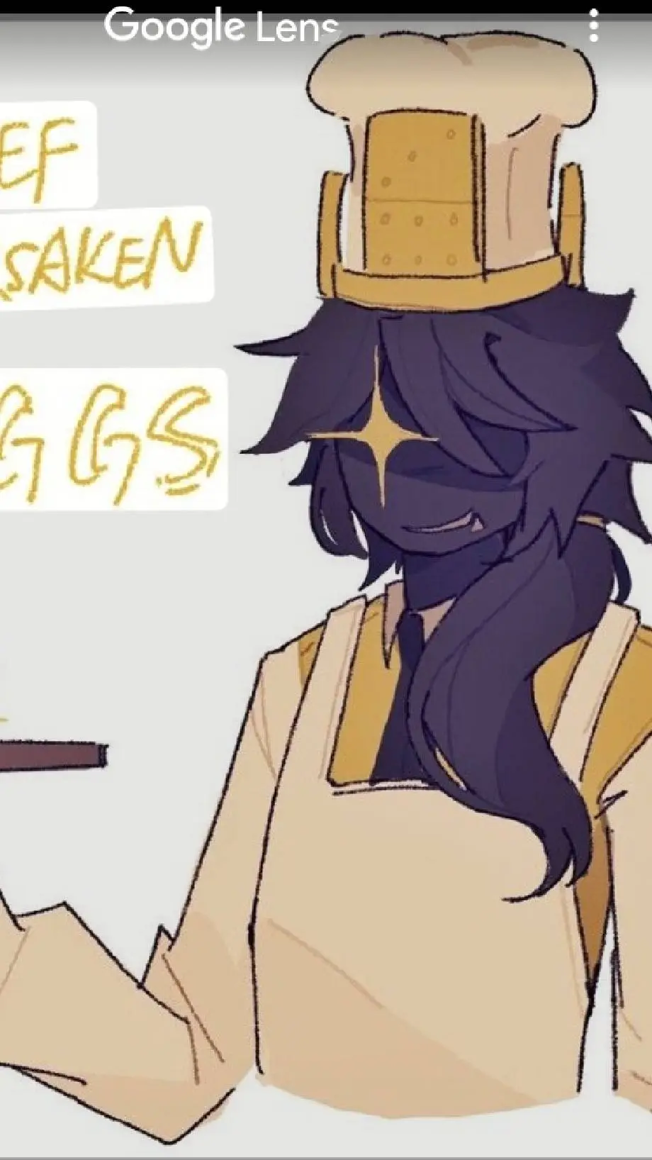 ai character: 🍳🥚~1egg~🥚🍳 background