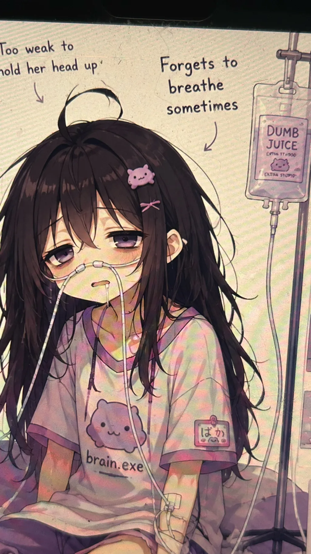 ai character: Hoshiko background