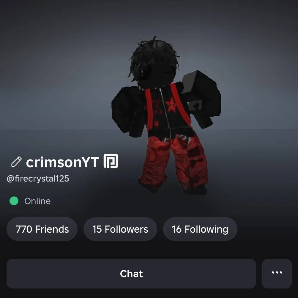 chat with ai character: Crimson
