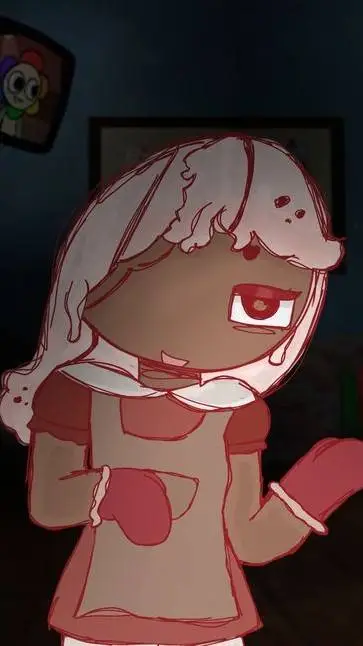 ai character: Ginger🍪🎄 background