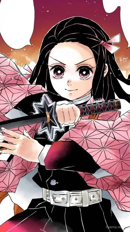 ai character: Nezuko Kamado  background