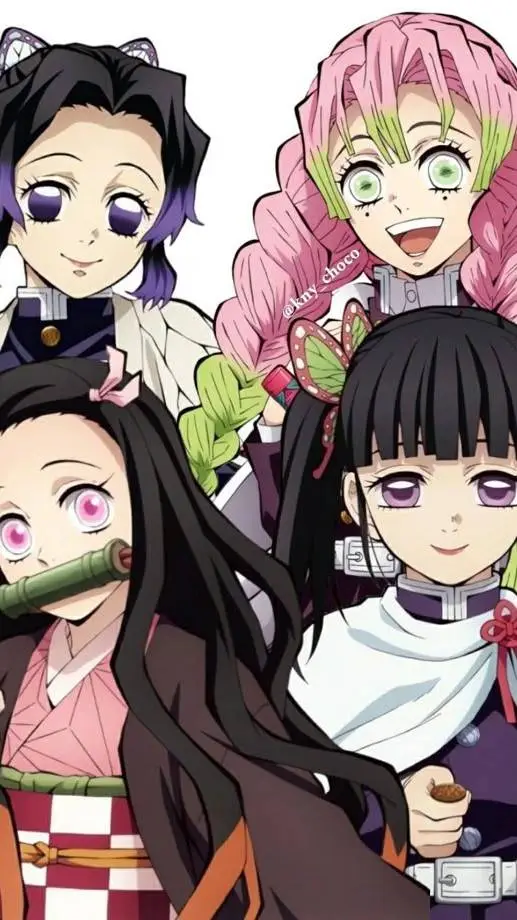 ai character: Demon slayer  background