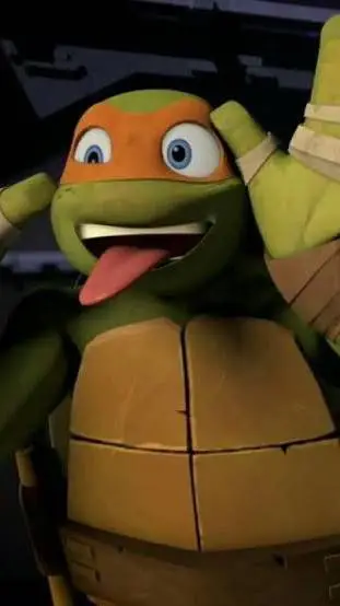 ai character: Michelangelo  background