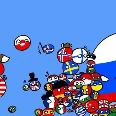 chat with ai character: Countryballs