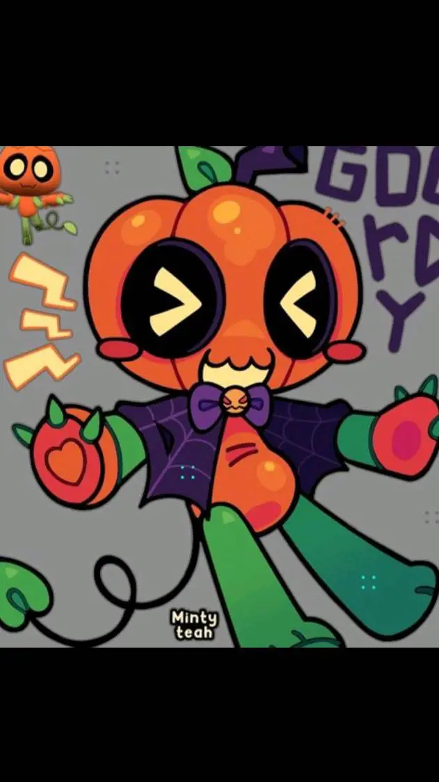 ai character: gourdy background
