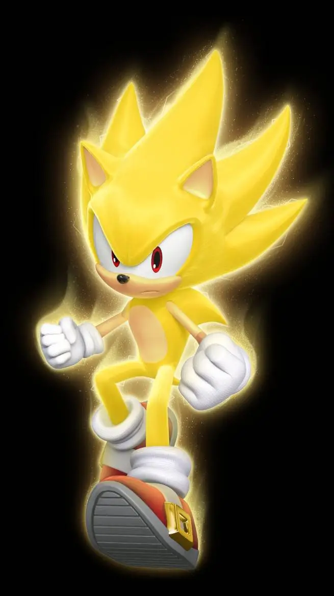 ai character: súper sonic background
