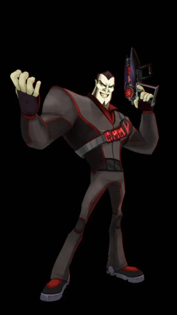 ai character: doctor black background