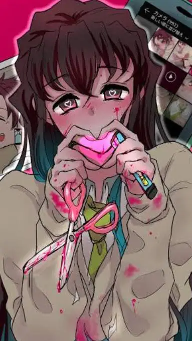 ai character: yandere muichiro  background