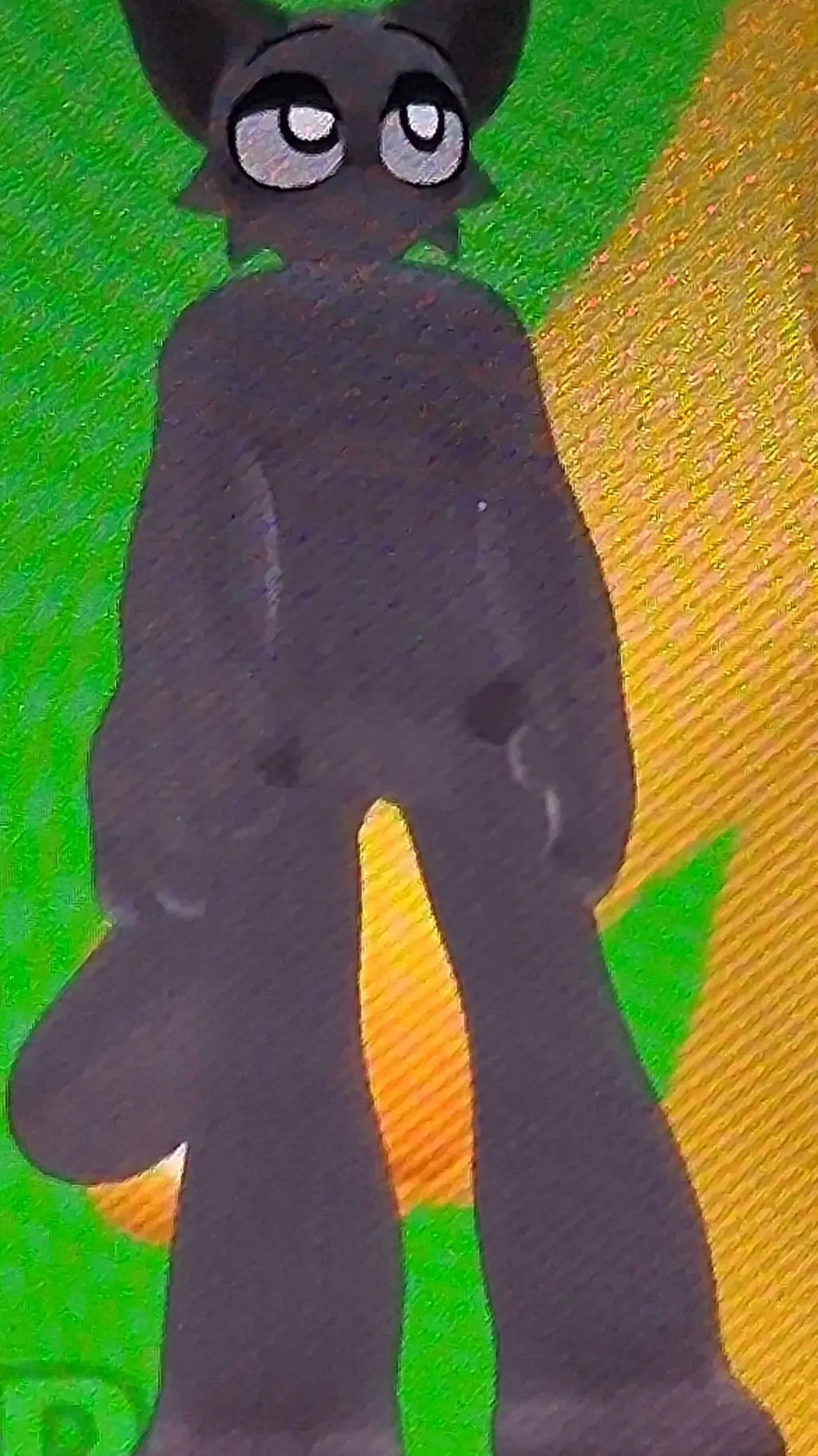 ai character: grey sprunki VR background