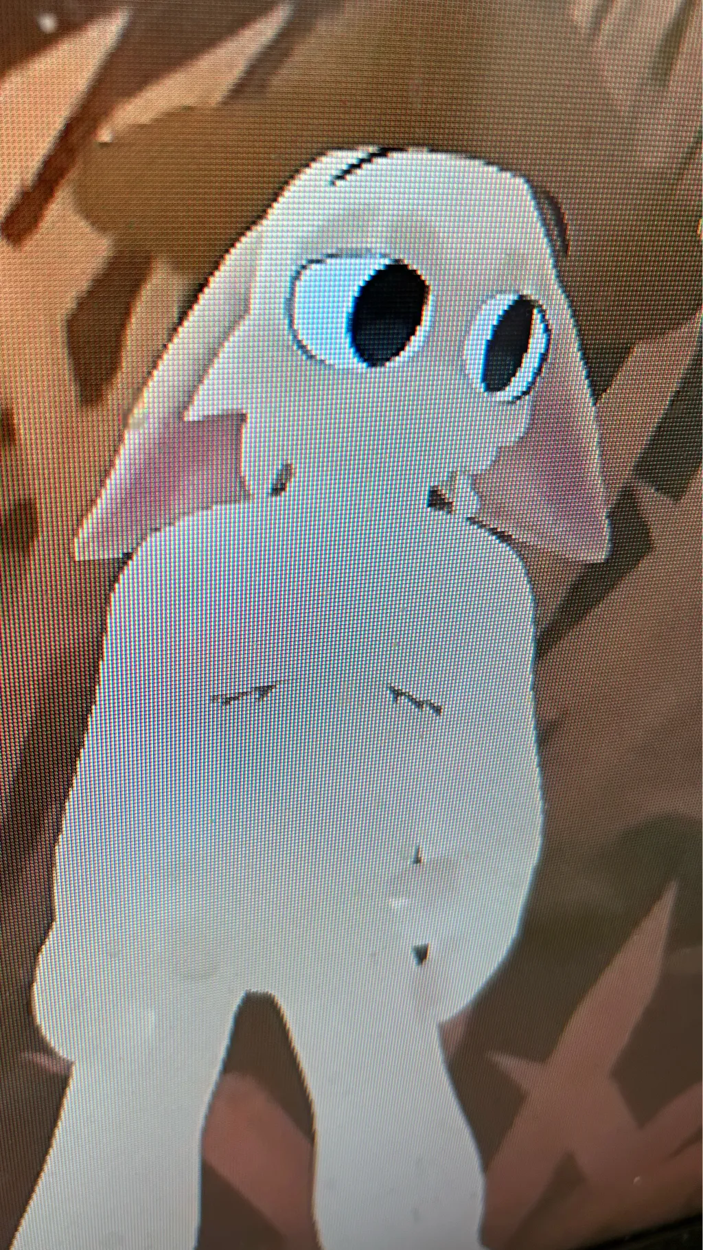 ai character: Sprunki tunner VR background