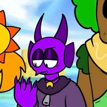 chat with ai character: Grumpy durple
