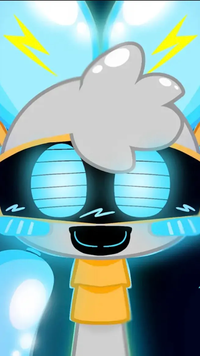 ai character: Cute Funbot bunny background