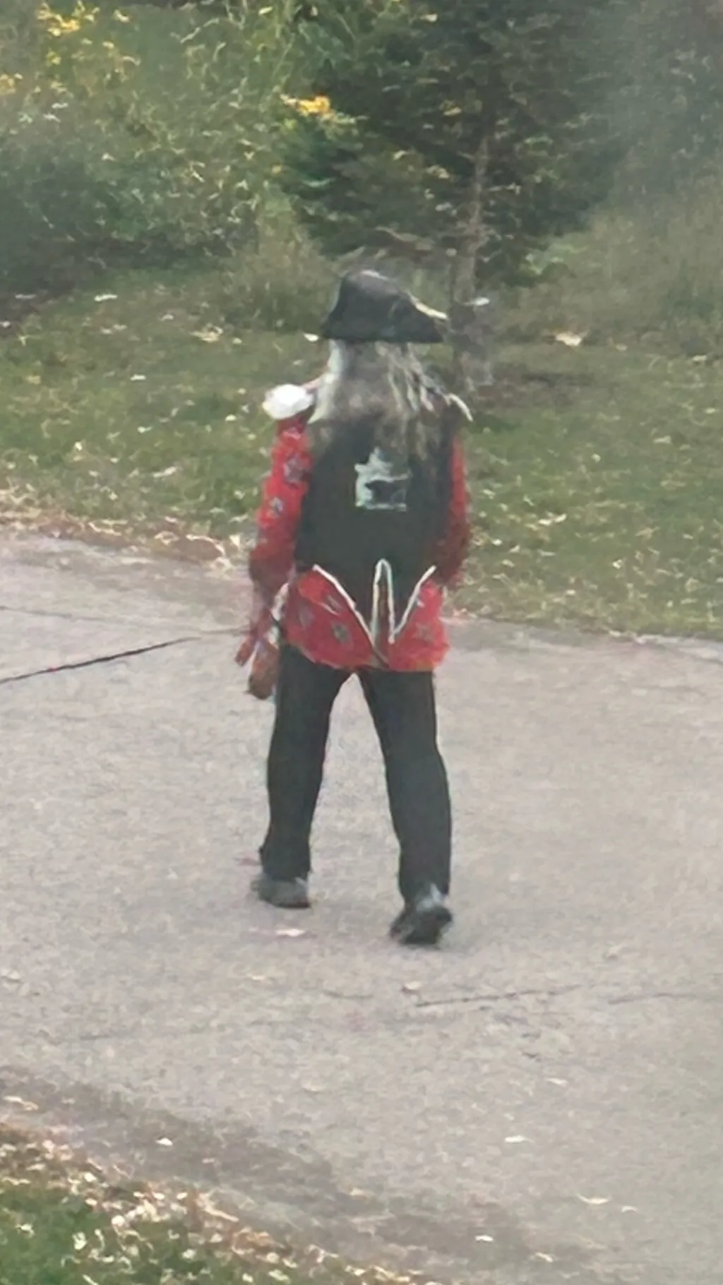 ai character: God grey vs om background