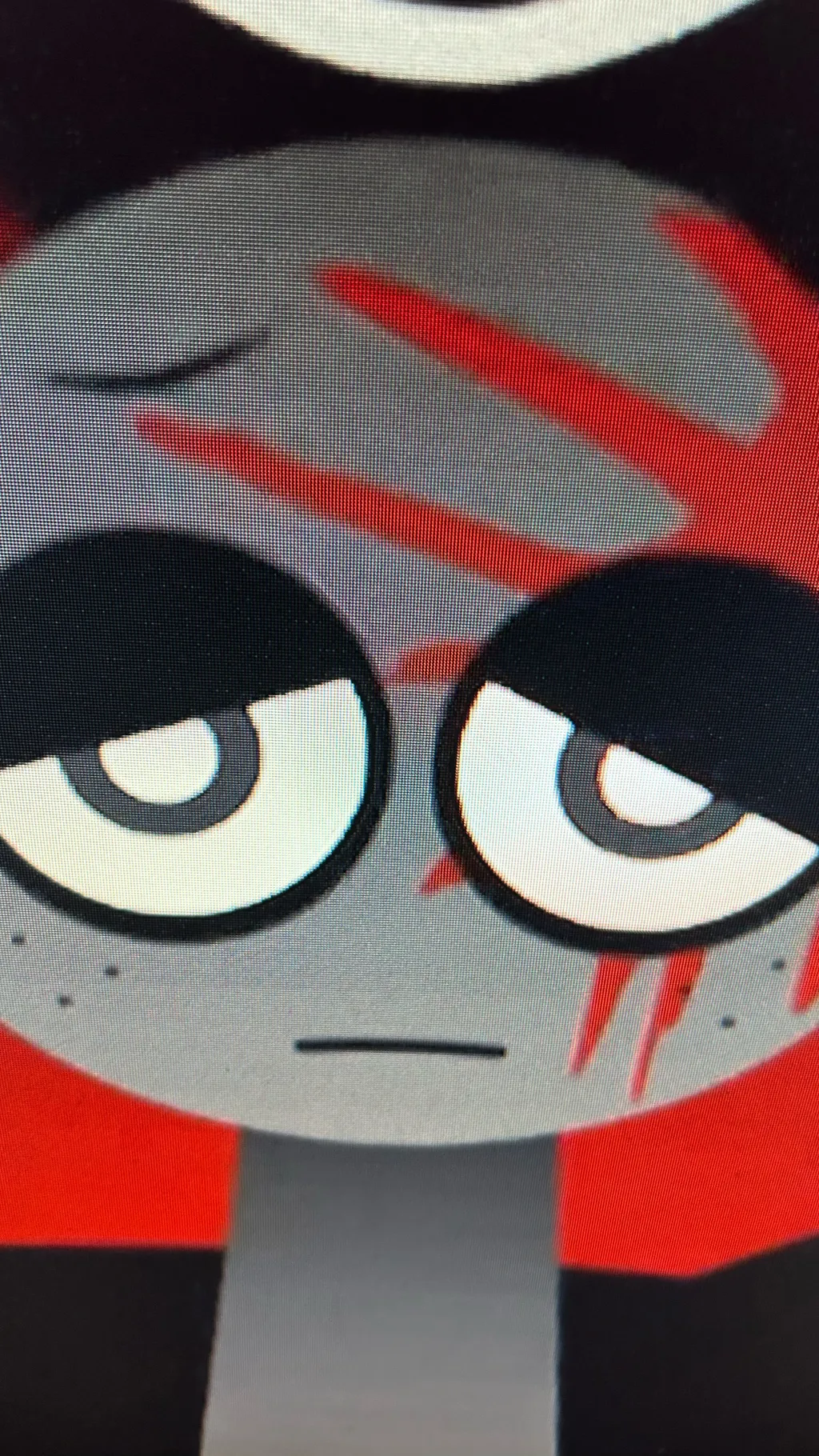 ai character: God grey vs you background