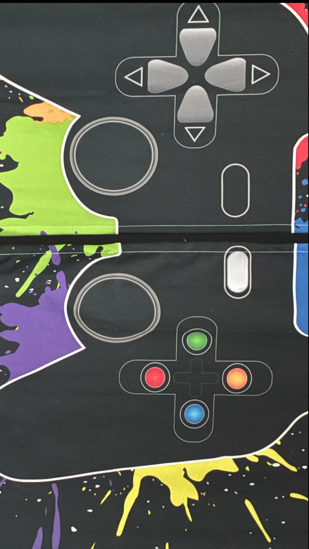 ai character: Inflatable wolf background