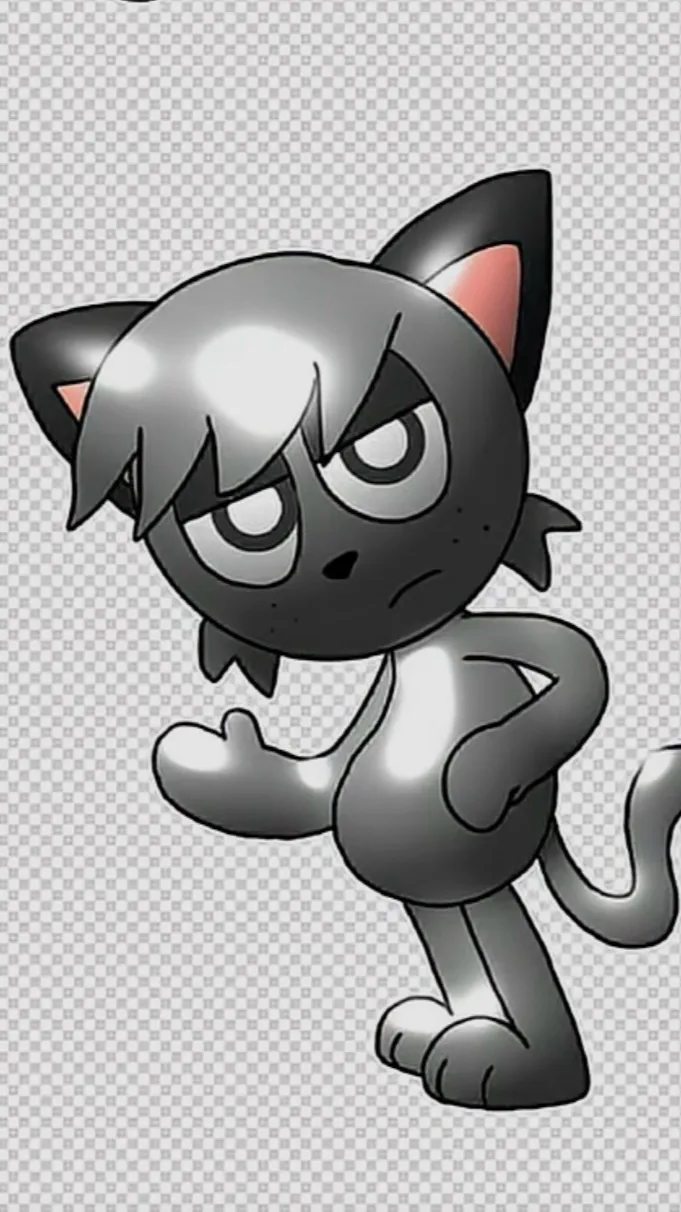 ai character: Sprunkbys (grey) background