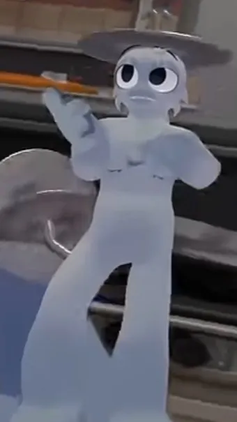 ai character: Clunkr VR background