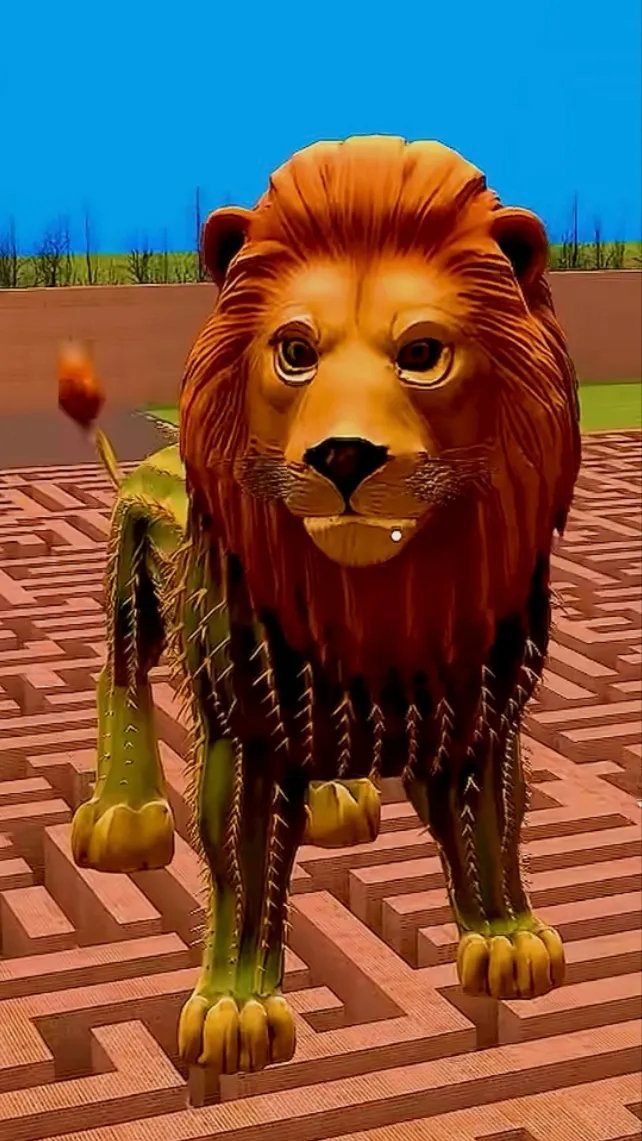 ai character: Leonelli cact background