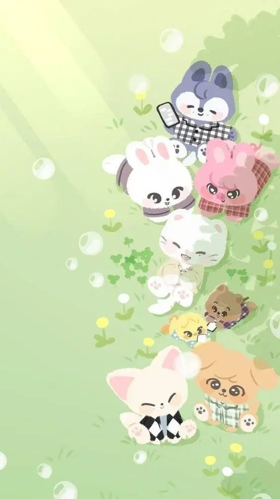 ai character: Hyunlix✨️ background