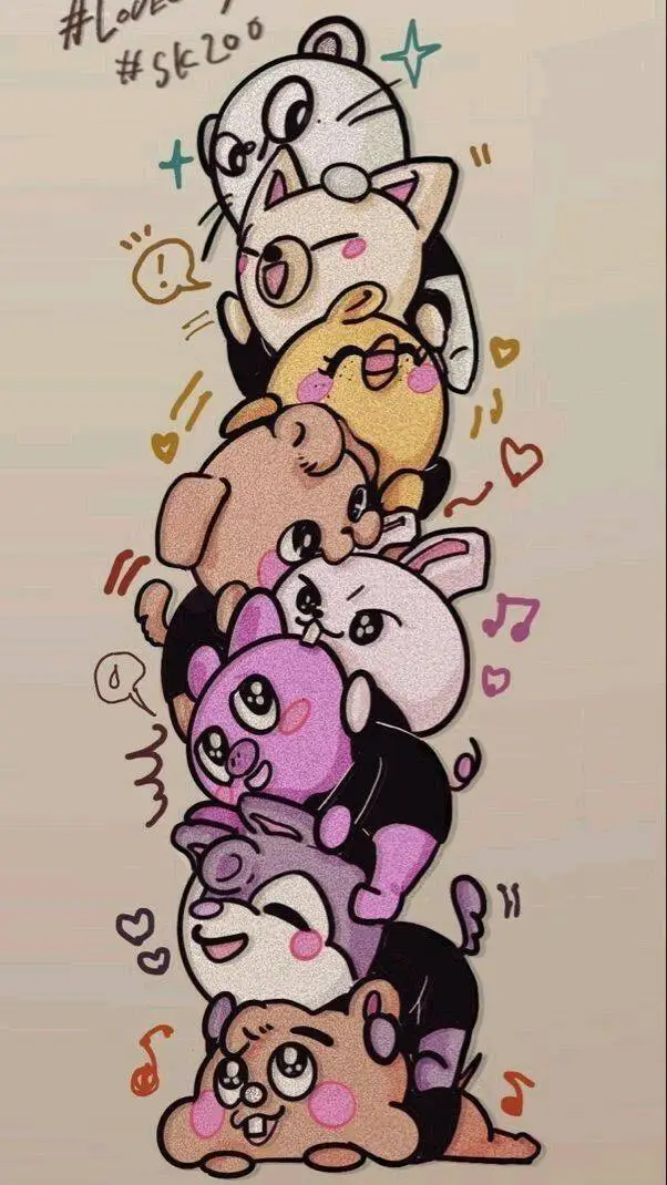 ai character: HYUNLIX☆ background