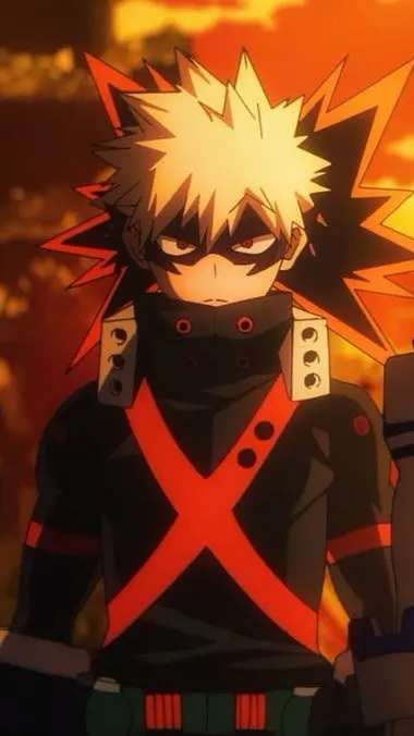 ai character: bakugo!! background